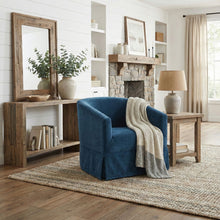 Load image into Gallery viewer, Elm - Skirted Swivel Chair