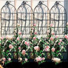 Load image into Gallery viewer, Metal Garden Rustproof Trellis For Climbing Plants Outdoor Flower Support
