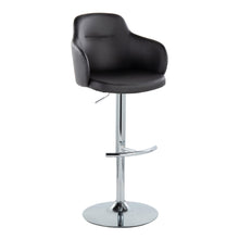 Load image into Gallery viewer, Boyne - Contemporary Adjustable Barstool With Swivel & Rounded T Footrest (Set of 2)