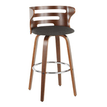 Load image into Gallery viewer, Cosini - Mid Century Modern Fixed Height Barstool With Swivel (Set of 2)