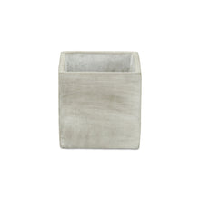 Load image into Gallery viewer, Square Pot Planter - Gray / Off White