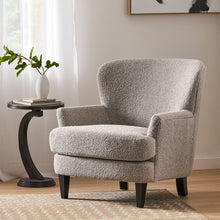 Load image into Gallery viewer, Melodique - Boucle Fabric Upholstered Club Chair With Tapered Legs