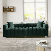Load image into Gallery viewer, Modern 3 Seater Sofa With 2 Pillows