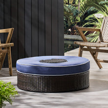 Load image into Gallery viewer, Madras - Ottoman With Ice Bucket