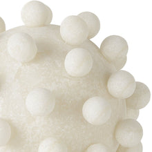 Load image into Gallery viewer, Knobby Nubs Orb Tabletop Sculpture (392545) - Ivory