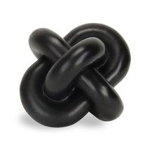 Load image into Gallery viewer, Knot Tabletop Sculpture - Black