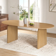 Load image into Gallery viewer, Oval Solid Wood Bar Table - Yellow