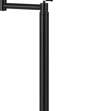 Load image into Gallery viewer, Metal Table Lamp With Tan Empire Shade - Bronze