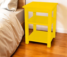 Load image into Gallery viewer, 28" Traditional Solid Wood Nightstand - Yellow