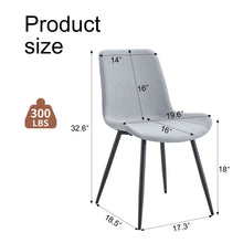Load image into Gallery viewer, Modern Medieval Style Restaurant Cushioned Chairs With Suede Backrests