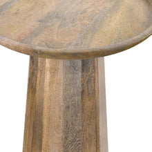 Load image into Gallery viewer, 19" Solid Wood Round End Table - Natural
