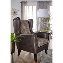 Load image into Gallery viewer, Brookridge - Wingback Accent Club Chair - Brown