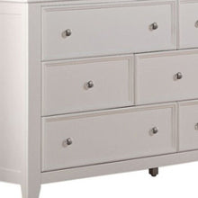 Load image into Gallery viewer, Solid Wood Seven Drawer Triple Dresser - White
