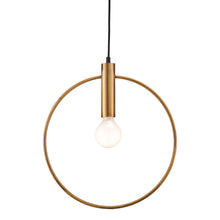 Load image into Gallery viewer, Ring Metal Dimmable Chandelier - Gold