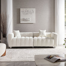 Load image into Gallery viewer, Modern 3 Seater Sofa With 2 Pillows