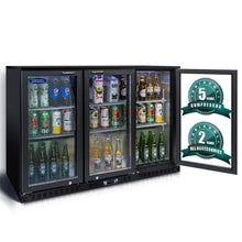 Load image into Gallery viewer, Beverage Refrigerators Glass Door Back Bar, Cooler, Commercial Beer Wine And Drink Fridge