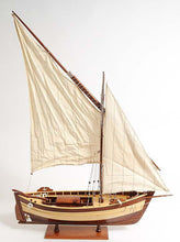 Load image into Gallery viewer, Hand Painted Model Boat (624201) - Light Brown / Beige