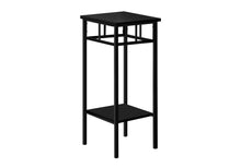 Load image into Gallery viewer, Square End Table With Shelf - Black