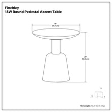 Load image into Gallery viewer, Finchley - Side Table - White Washed