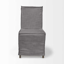 Load image into Gallery viewer, Slipcovered Wood Parsons Chairs (Set of 2) - Gray