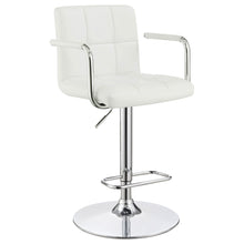 Load image into Gallery viewer, Letitia - Adjustable Height Bar Stool - White