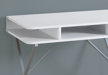 Load image into Gallery viewer, Computer Desk For Home Office, Laptop, Storage Shelves, Modern Convenient Design - White