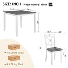 Load image into Gallery viewer, Modern Dining Table Set With Chairs For Kitchen