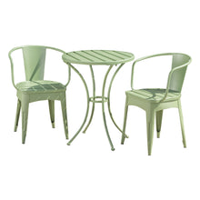 Load image into Gallery viewer, 3 Piece Bistro Set With Table And 2 Chairs - Green