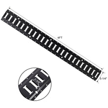 Load image into Gallery viewer, Heavy Duty E Track Tie-Down Rail Kit With O-Ring Anchors And Rope Tie Offs