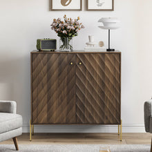 Load image into Gallery viewer, Sideboard Buffet With Storage For Living Room - Walnut