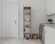 Load image into Gallery viewer, 16" Wood Accent Chest - Beige