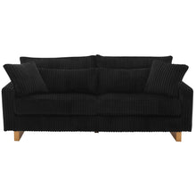 Load image into Gallery viewer, Modern Loveseat Sofa With 4 Pillows