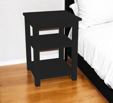 Load image into Gallery viewer, 28" Solid Wood Nightstand - Black