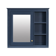 Load image into Gallery viewer, Wall Mounted Medicine Cabinet With Mirror And 3 Open Shelves