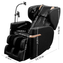 Load image into Gallery viewer, Massage Chair Recliner With Zero Gravity And Full Body Air Pressure - Black