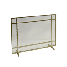 Load image into Gallery viewer, Elegant Iron Fire Screen For Fireplace Protection