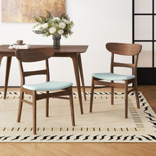 Load image into Gallery viewer, Dining Chairs With Cushioned Seat (Set of 2)