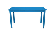 Load image into Gallery viewer, 60" Solid Wood Dining Table - Caribbean Blue