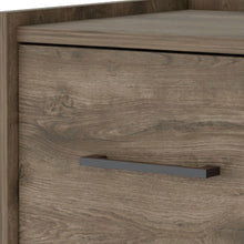 Load image into Gallery viewer, 10" One Drawer Faux Wood Floating Nightstand - Brown