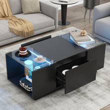 Load image into Gallery viewer, LED Coffee Table, Modern Center Table