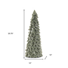 Load image into Gallery viewer, Fabric Trees Tabletop Sculpture - Green