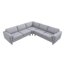 Load image into Gallery viewer, Amber - Corner Sectional Sofa - Light Gray