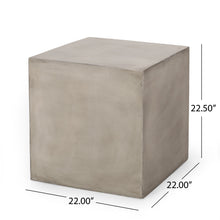 Load image into Gallery viewer, Outdoor / Indoor Square Lightweight Side Table
