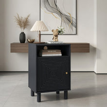 Load image into Gallery viewer, Nightstand With Charging Station & Storage