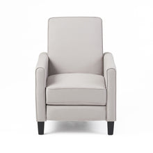 Load image into Gallery viewer, Upholstered Push Back Recliner Chair For Living Room
