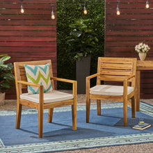 Load image into Gallery viewer, Outdoor Elegant Design Dining Chair (Set of 2)