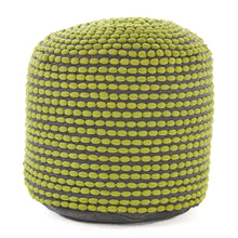 Load image into Gallery viewer, River - Handcrafted Cylindrical Pouf Water Resistant Fabric