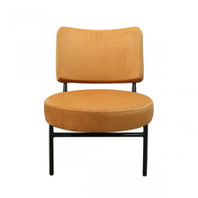 Load image into Gallery viewer, Contemporary Rectangle And Circle Accent Chair - Orange