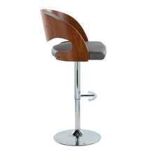 Load image into Gallery viewer, Pino - Mid Century Modern Adjustable Barstool & Swivel With Rounded T Footrest (Set of 2)