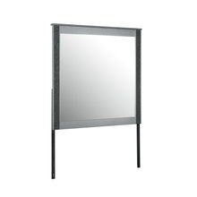 Load image into Gallery viewer, Lorenzo - Large Scale Mirror With Sleek Frame And Glittered Detailing - Silver